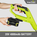 SnapFresh 12" 20V Cordless Brushless Snow Shovel