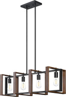 EDISHINE 35.4" Adjustable Ceiling Light Fixture