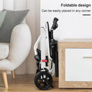 HEVIRGO Lightweight Portable Folding Wheelchair with Adjustable Safety Strap