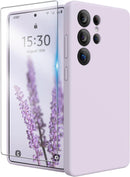 Ingido Samsung S25 Ultra 6.9" Liquid Silicone Case with Screen Protector
