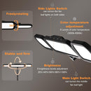 NUERPO LED Desk Lamp with Clamp and Adjustable Swing Arm