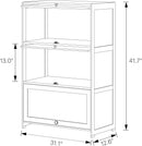 MoNiBloom Bamboo 3 Tier Bookcase