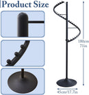 Modern 71 Inch Spiral Clothing Rack