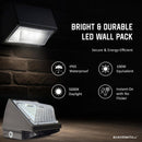Bakersmith LED Exterior Wall Pack Light