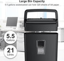 Bonsaii 10-Sheet Cross-Cut Paper Shredder