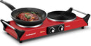 Techwood 1800W Portable Countertop Electric Dual Burner