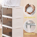 UHapeer 5 Tier Stackable Storage Bins with Lids