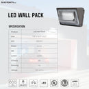 Bakersmith LED Exterior Wall Pack Light