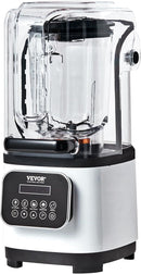 VEVOR Professional Commercial Countertop Blender with Shield