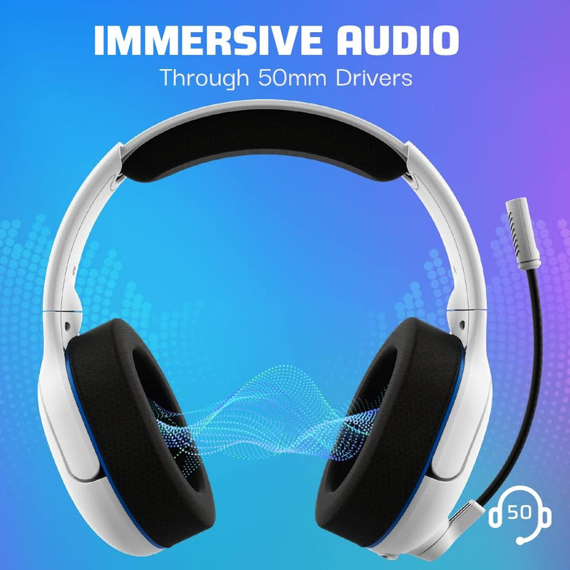 PDP AIRLITE Pro Wireless Headset For PlayStation 4 & PlayStation 5 - 052-017-WH - Refurbished