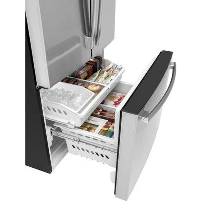 GE 36 inch 27 cu French Door Fridge GNE27JYMFS - Scratch & Dent