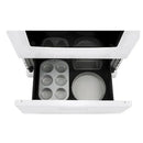 GE 24" 2.9 cu Coil Top Range JCAS300DMWW - Floor Model