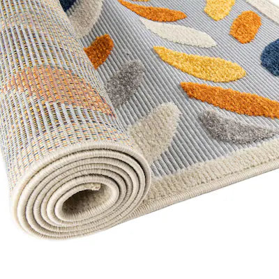 Unique Loom 7' x 10' Aruba Indoor/Outdoor Area Rug 3170951 - Like New