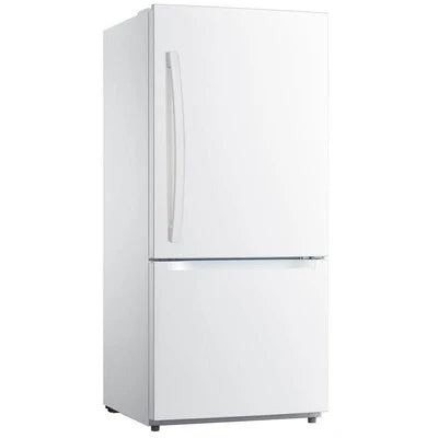 Moffat 30 inch 19 cu Bottom Mount Fridge MBE19DTNKWW - Floor Model