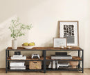 VASAGLE 70" 3-Tier TV Stand & Entertainment Center