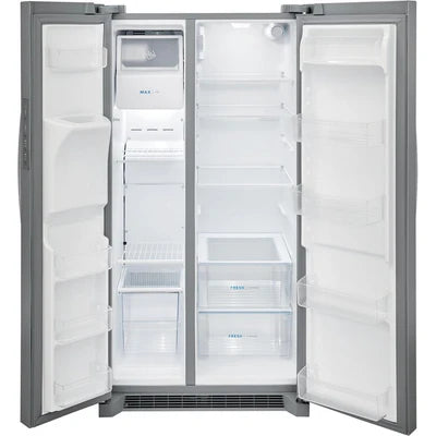 Frigidaire 36 inch 25.6 cu Side by Side Fridge FRSS2623AS - Scratch & Dent