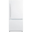 Moffat 30" 19 cu Bottom Mount Fridge MDE19DTNKWW - Floor Model