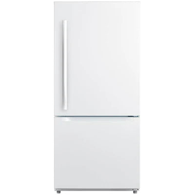 Moffat 30 inch 19 cu Bottom Mount Fridge MDE19DTNKWW - Floor Model