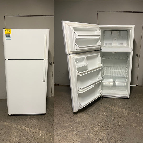 Used Frigidaire White Top Mount Fridge