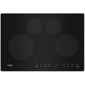  Whirlpool 30-inch Built-In Electric Cooktop with Induction Technology WCI55US0JB IMAGE 1