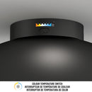 Artika Adara 15 in. LED flush mount light 5 CCT