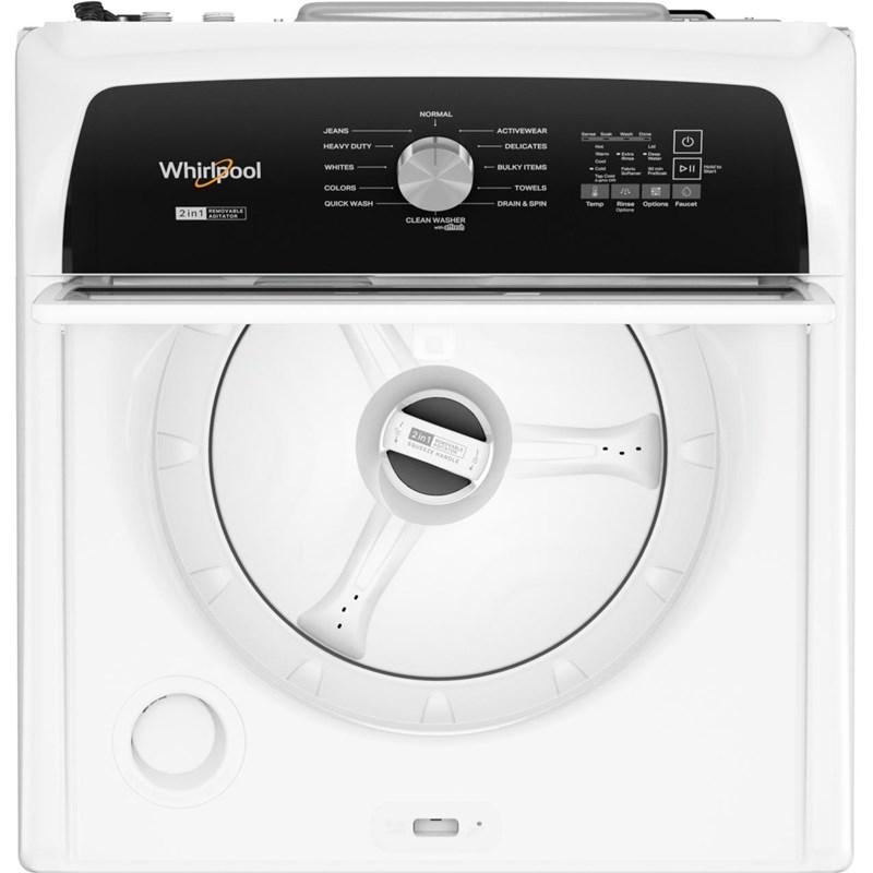 Whirlpool 5.5 cu Top Load Washer WTW5057LW - Scratch and Dent