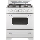 Unique Appliances 30-inch Freestanding Gas Range with Convection Technology UGP-30CR W IMAGE 1