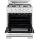 Unique Appliances 30-inch Freestanding Gas Range with Convection Technology UGP-30CR W IMAGE 2