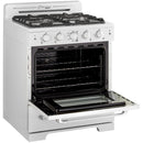 Unique Appliances 30-inch Freestanding Gas Range with Convection Technology UGP-30CR W IMAGE 4