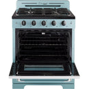 Unique Appliances 30-inch Freestanding Gas Range with Convection Technology UGP-30CR T IMAGE 3