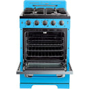 Unique Appliances 24-inch Freestanding Gas Range with Convection Technology UGP-24CR RB IMAGE 2