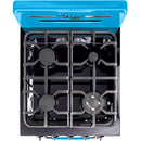 Unique Appliances 24-inch Freestanding Gas Range with Convection Technology UGP-24CR RB IMAGE 4