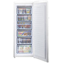 Unique Appliances 6 cu.ft. Upright Freezer with 6 Drawers UGP-175L W AC IMAGE 3