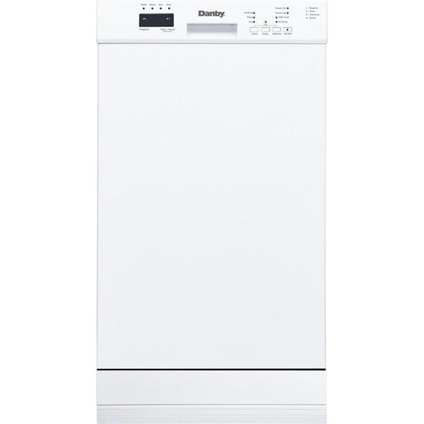 Danby 18" 51 dBA Built-In Dishwasher DDW18D1EW - Scratch and Dent