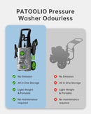 Patoolio 4200PSI Electric Pressure Washer W6-G - Refurbished