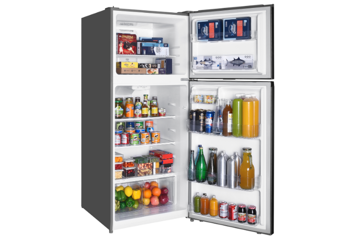 TCL 28 inch 17.6 cu Top Mount Fridge TRT18T4AW-CA - Scratch & Dent