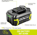 SnapFresh 20V 4.0Ah Li-ion Battery