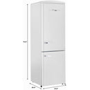 Unique Appliances 24-inch, 12 cu. ft. Bottom Freezer Refrigerator UGP-330L W AC IMAGE 18