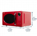 Danby 0.7 cu Retro Countertop Microwave