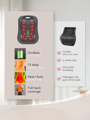Comfier Cordless Back Massager with Heat