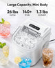 Euhomy Countertop Bullet Ice Maker