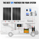 ‎Eco-Worthy 2 Pack 12V 100w Solar Panels AM-CA-L02M100-B-2C - Refurbished