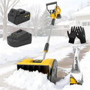 ZEGJAW 12" 20v Cordless Electric Snow Shovel
