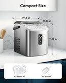 Euhomy Countertop Bullet Ice Maker