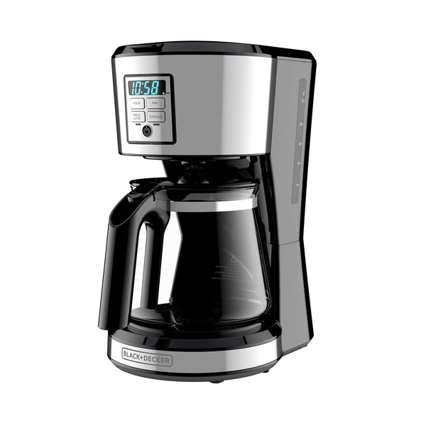 Black and Decker 12 Cup Programmable Coffee Maker CM1231SC - Refurbished