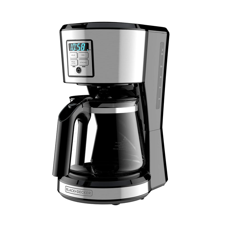 Black and Decker 12 Cup Programmable Coffee Maker CM1231SC - Refurbished