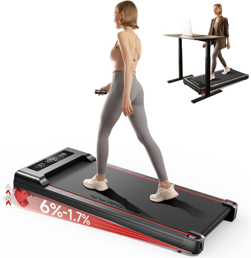 Rhythm Fun Incline Walking Pad Treadmill M4538G - Refurbished