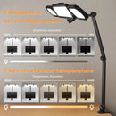 NUERPO LED Desk Lamp with Clamp and Adjustable Swing Arm