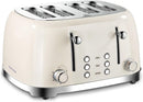 Roter Mond Retro 4 Slice Toaster