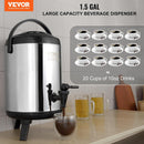 Vevor Stainless Steel 1.5 gallon Insulated Beverage Dispenser